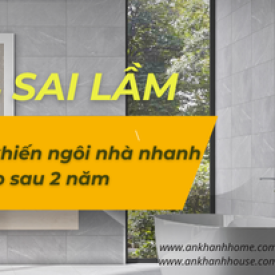 4 Sai Lầm Về Gạch Ốp Tường Khiến Ngôi Nhà Nhanh Xuống Cấp Sau 2 Năm