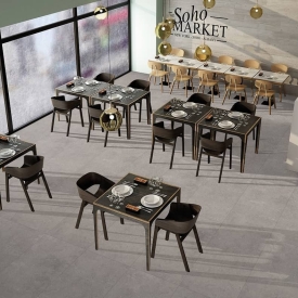 Mẫu gạch 60x60 mờ xám xi măng cao cấp