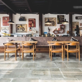 Bật mí cách chọn gạch lát nền quán café để có một không gian hoàn hảo