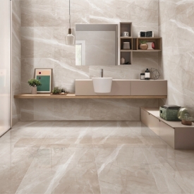 Gạch Ốp Nhà Vệ Sinh 60x120: Vẻ Đẹp Liền Mạch, Tạm Biệt Đường Ron Bám Bẩn