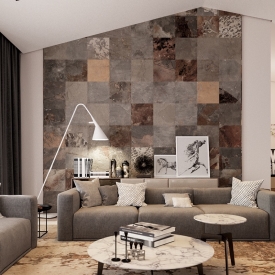 Gạch trang trí phòng khách - Vẻ đẹp hoàn hảo cho không gian