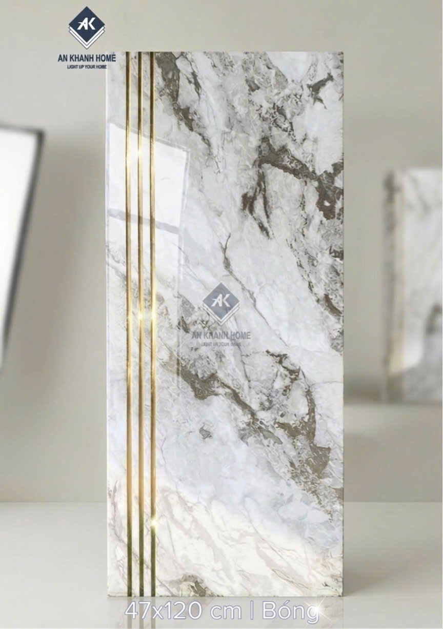 Gạch ốp lát bậc cầu thang trung quốc 47x120 khắc kim vân đá