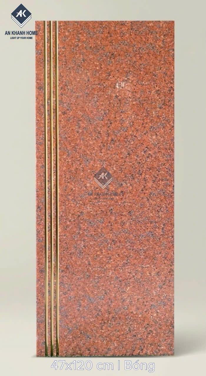 Gạch cầu thang đỏ hoa cương 47x120cm trung quốc