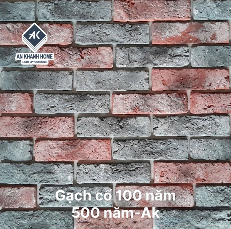 Gạch cổ chămpa 100 năm và 500 năm ốp tường trang trí