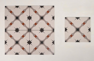 Gạch bông 30x30 hoạ tiết giả cổ điển