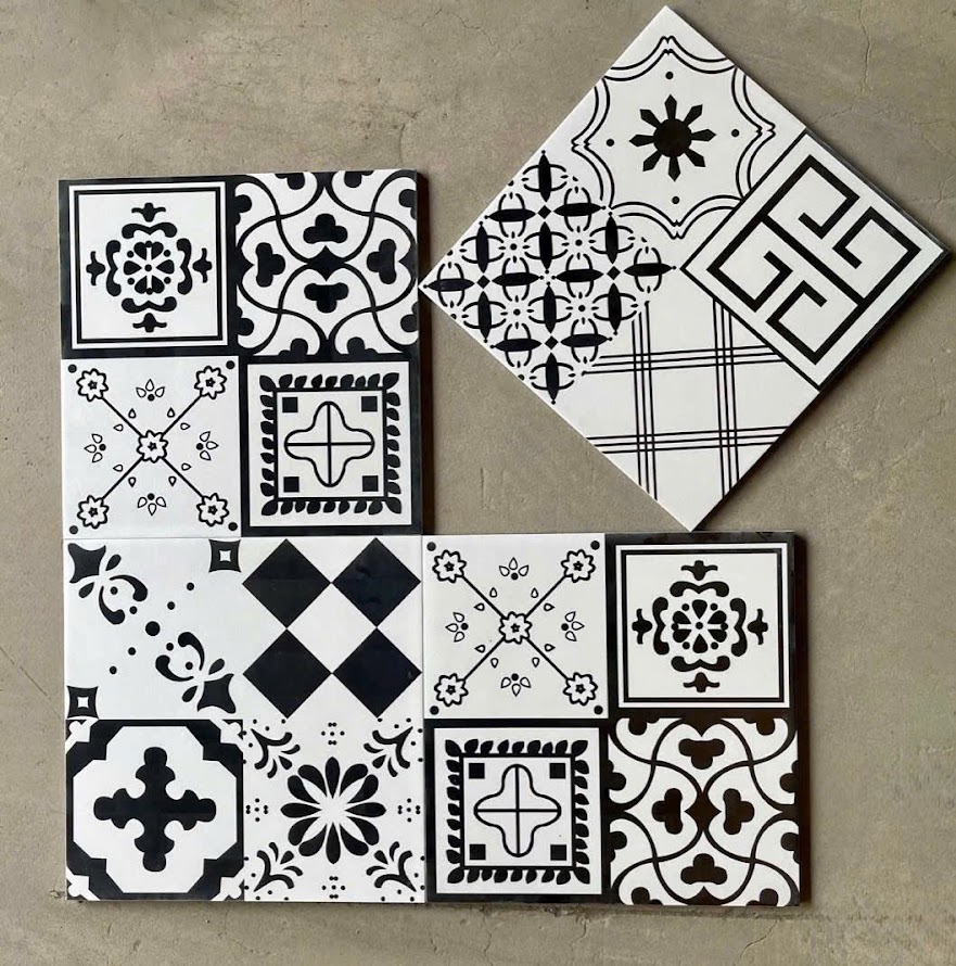Gạch bông nhiều mẫu mix hoa văn 30x30cm nhập khẩu