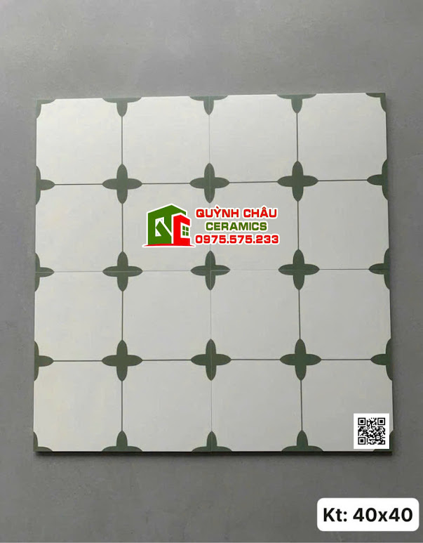 Gạch bông xương đá 40x40cm nhập khẩu trung quốc