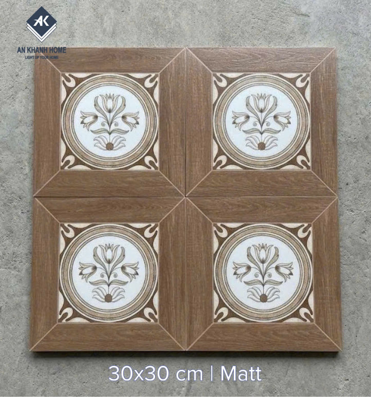 Gạch bông ốp lát trang trí 30x30 hoa văn trung quốc cao cấp