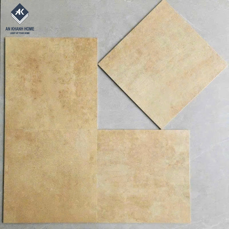 Gạch bông cổ điển màu vàng đất 40x40cm
