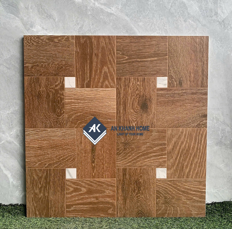 Gạch giả gỗ ghép vuông 60x60 trung quốc cao cấp