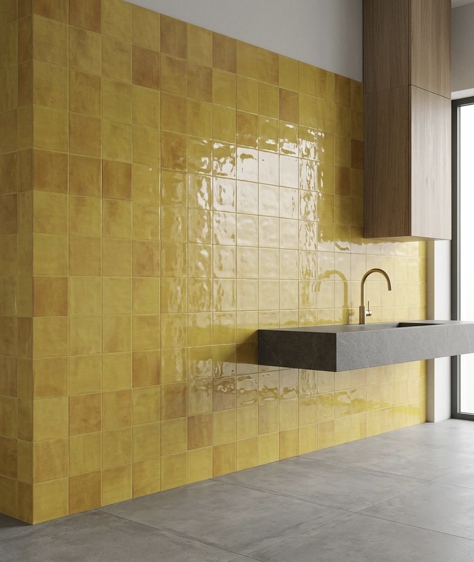 Gạch giả thẻ 40x80cm màu loang đậm