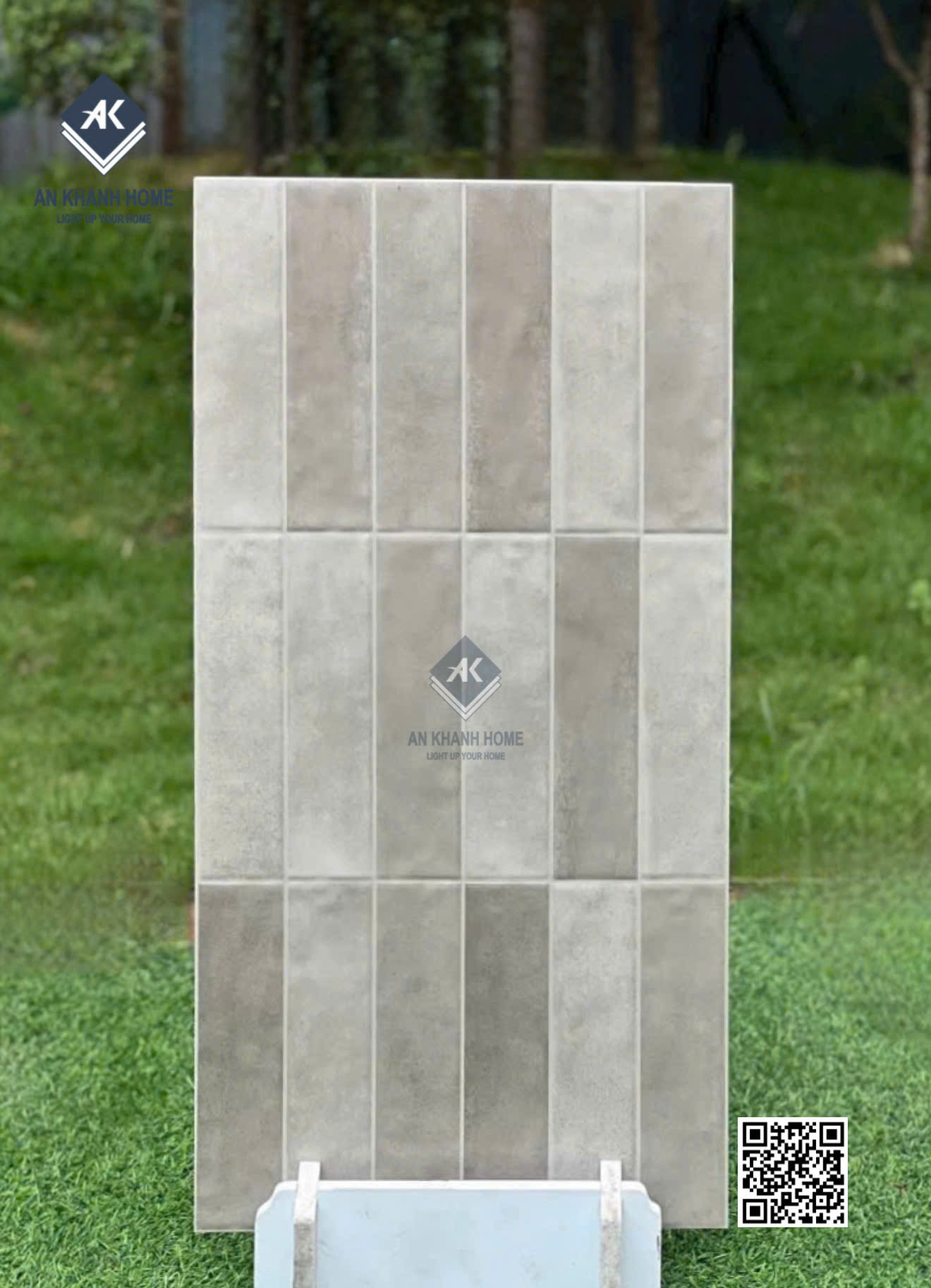 Gạch giả thẻ trang trí ốp tường 40x80 trung quốc