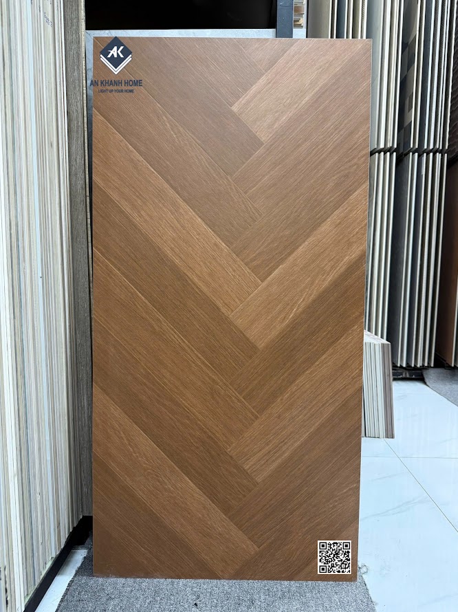 Gạch lát nền vân gỗ xương cá trung quốc 60x120cm