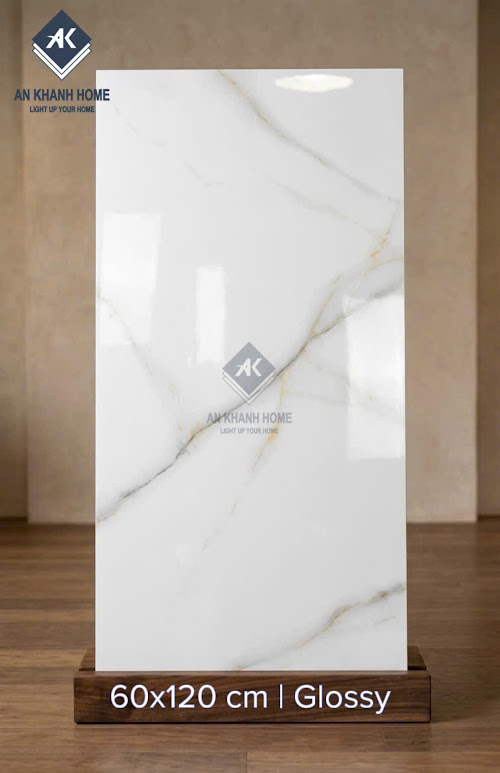 Gạch ốp lát ấn độ 60x120 bóng kính nhập khẩu xươn đá