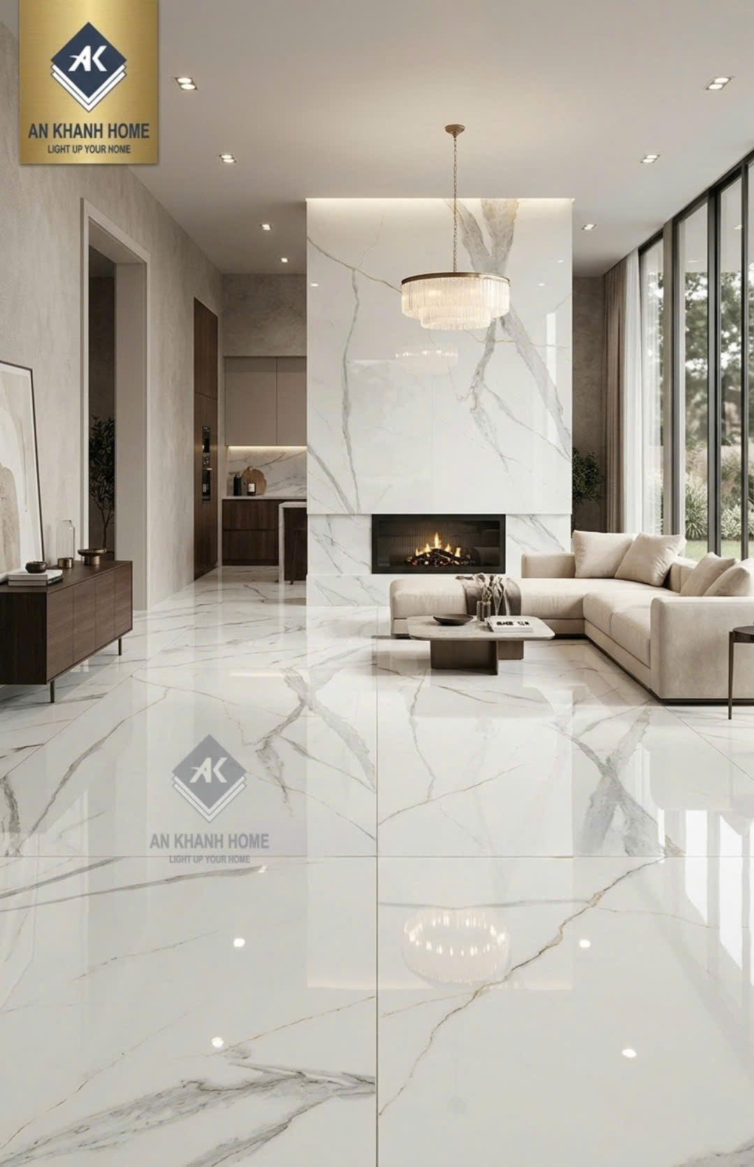 Gạch ấn độ 80x160 impervial gold trắng vân xám