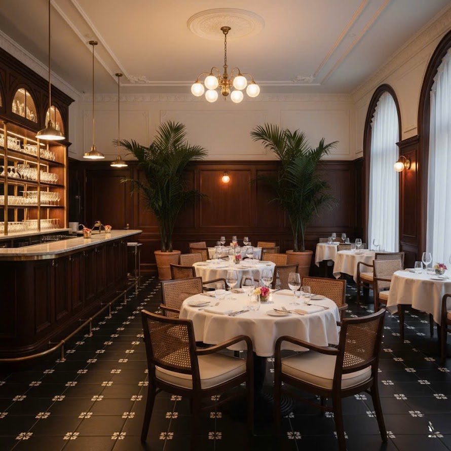 Gạch bông đen mờ nhấn hoa góc 30x30 giả cổ