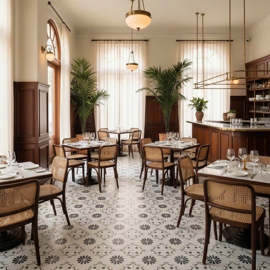 Gạch bông hoạ tiết hiện đại 30x30 trung quốc