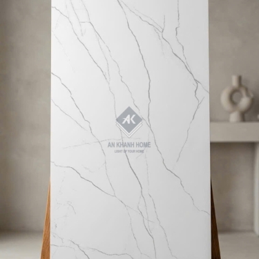 Gạch 60x120cm Sandy White trắng mờ Carving bề mặt điêu khắc