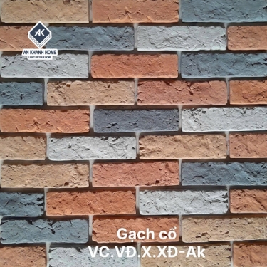 Gạch bê tông chămpa giả cổ ốp xây tường trang trí