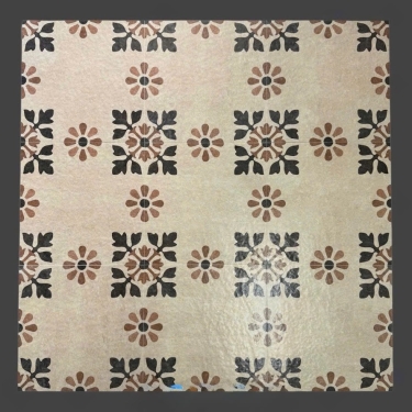 Gạch bông 30x30 hoa văn tối giản cổ điển        