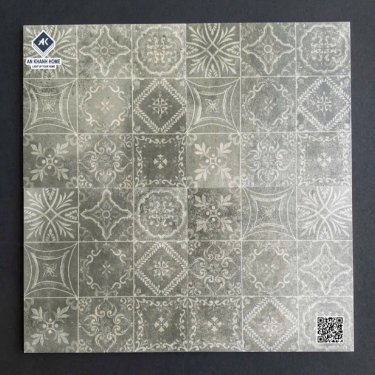 Gạch bông 40x40 cổ điển hoa văn màu xanh