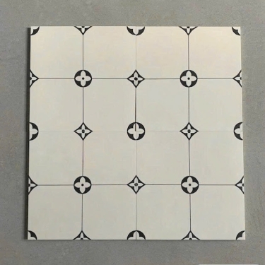 Gạch bông 40x40 hoa văn cổ điển hoạ tiết đối xứng