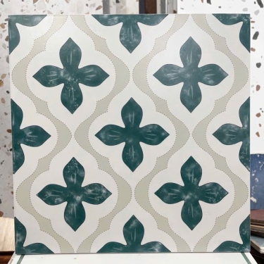 Gạch bông cổ điển tối giản 30x30 đá mờ