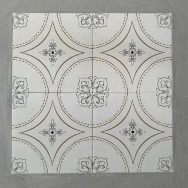 Gạch bông porcelain 40x40 hoạ tiết phong cách Indochine    