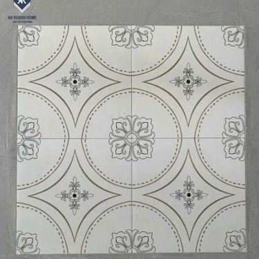 Gạch bông porcelain 40x40 hoạ tiết phong cách Indochine    