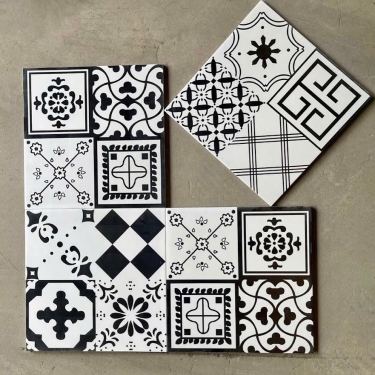 Gạch bông trung quốc 30x30 hoa văn mix nhiều mẫu