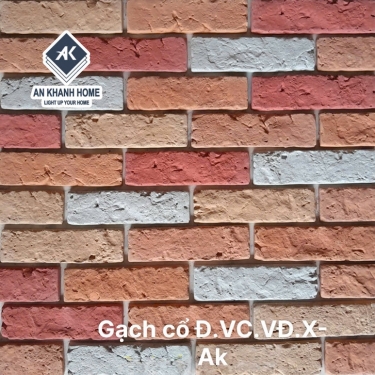 Gạch cổ bê  tông chămpa ốp tường trang trí