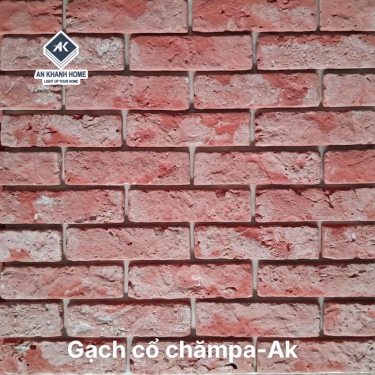 Gạch cổ chămpa bê tông xây ốp tường