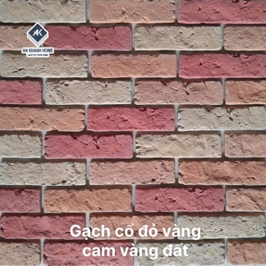 Gạch cổ đỏ vàng cam vàng đất