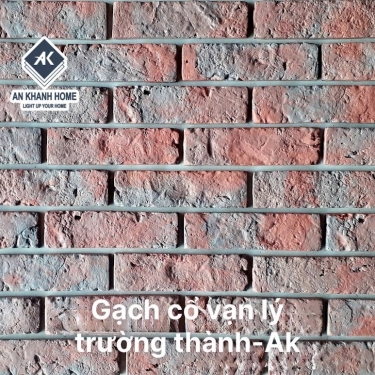 Gạch cổ xây ốp tường vạn lý trường thành