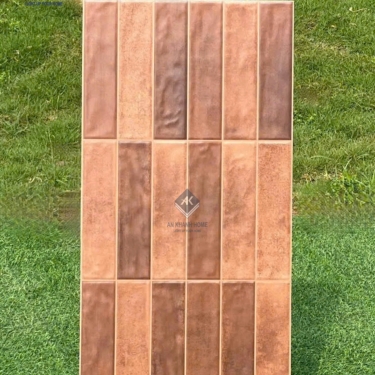 Gạch giả thẻ mix màu bề mặt lượn sóng 40x80cm trung quốc