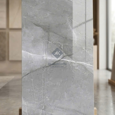 Gạch khổ lớn ấn độ 60x120 vân đá xám bóng kính cao cấp