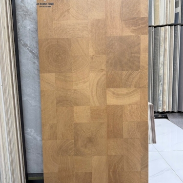 Gạch ốp lát 60x120 vân giả gỗ ghép đẹp độc đáo