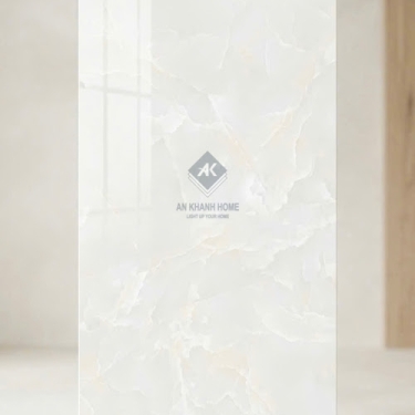 Gạch ốp lát ấn độ 60x120 bóng kính vân kem nhẹ