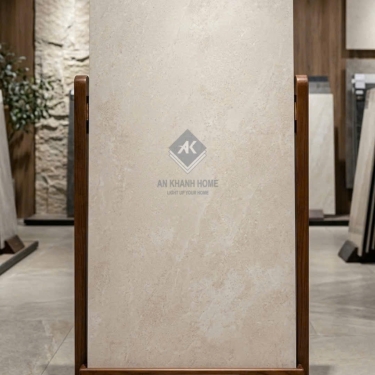 Gạch ốp lát ấn độ 60x120 Velvet Crema bề mặt mờ kem
