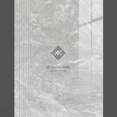 Gạch ốp lát cầu thang 47x100cm xám vân đá bề mặt bóng