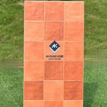 Gạch ốp tường 40x80 mix màu đất nung   