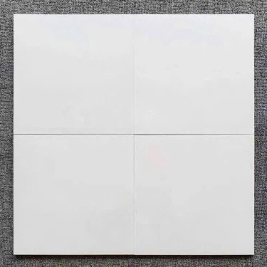 Gạch bông đơn sắc 30x30 màu trắng trơn không vân bề mặt mờ