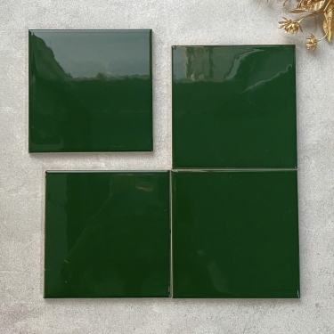 BST Gạch thẻ 10x10 cm subway đơn sắc men phẳng bóng