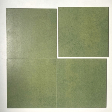 Gạch bông đơn sắc 30x30 màu xanh olive xanh rêu bề mặt mờ