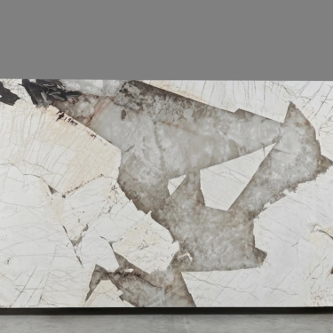 Đá nung kết 160x320 cm Patagonia Gold màu kem vàng bóng