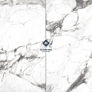 Gạch Ấn Độ 80x160 CALCATA WHITE NATURAL Bề Mặt Bóng