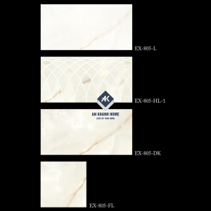 Gạch Ấn Độ 30x60 Kem Vân Đá Bộ Ốp Wc 805