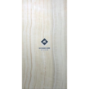 Gạch Ấn Độ 120x240 AVA-2405 Màu trắng kem vân ngọc trai Bề Mặt Bóng