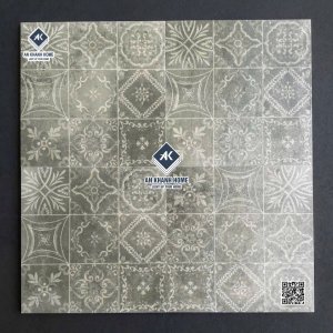 Gạch bông 40x40 cổ điển hoa văn màu xanh