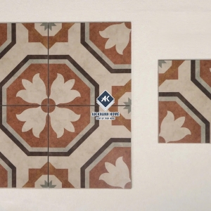 Gạch bông giả cổ 30x30cm hoạ tiết tối giản